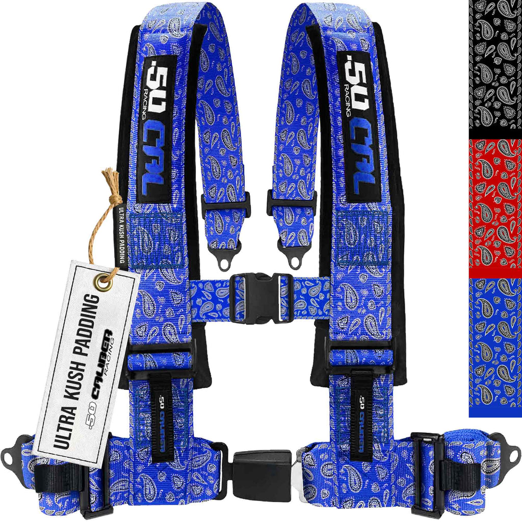 Elite Series 2" & 3" 4 point Harness with push button release