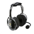 FHS Over-The-Head Fire Safety Industrial Headset - No Buttons / For David Clark / Sigtronics / Avcomm