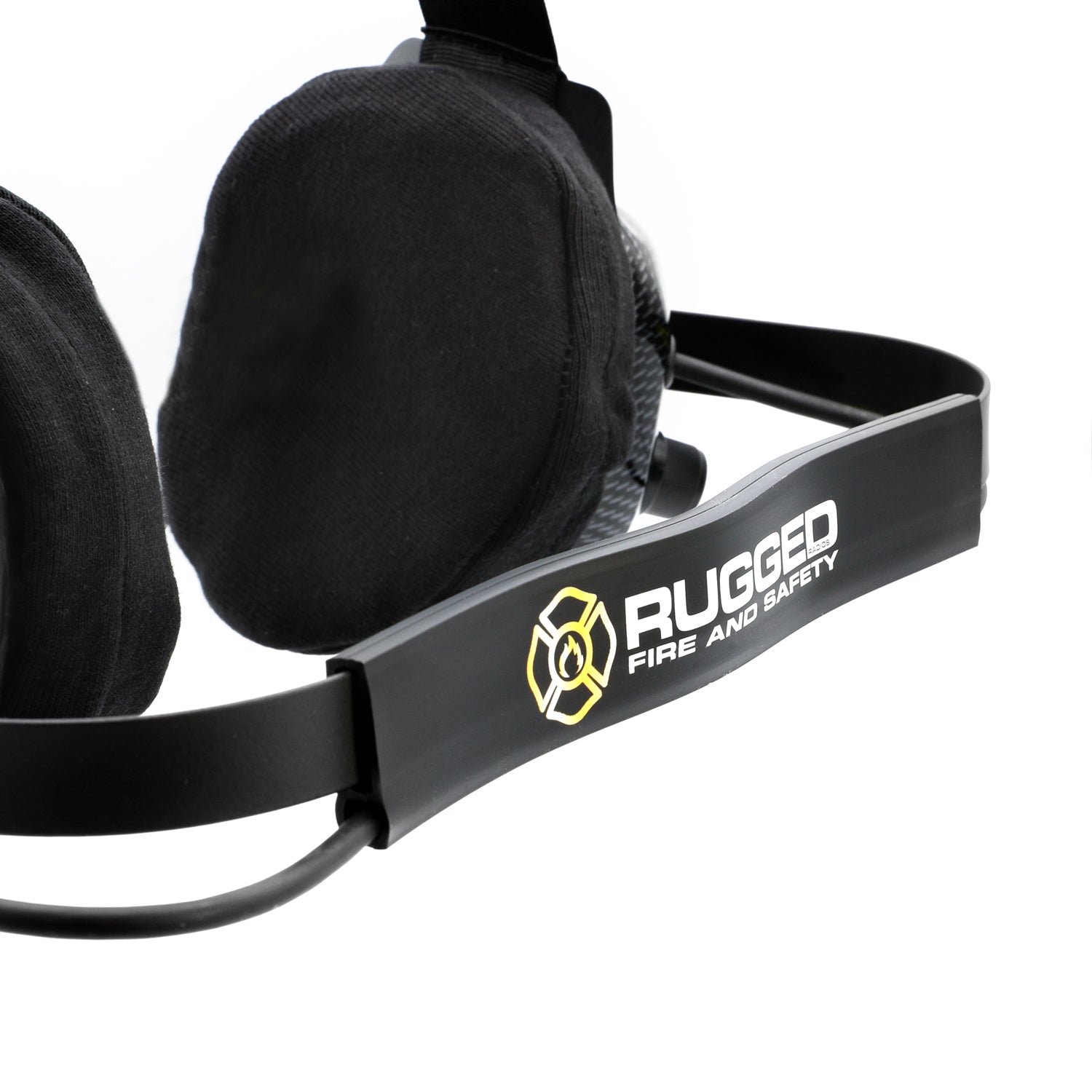 FHS Behind-The-Head Fire Safety Industrial Headset - No Buttons / No Cable