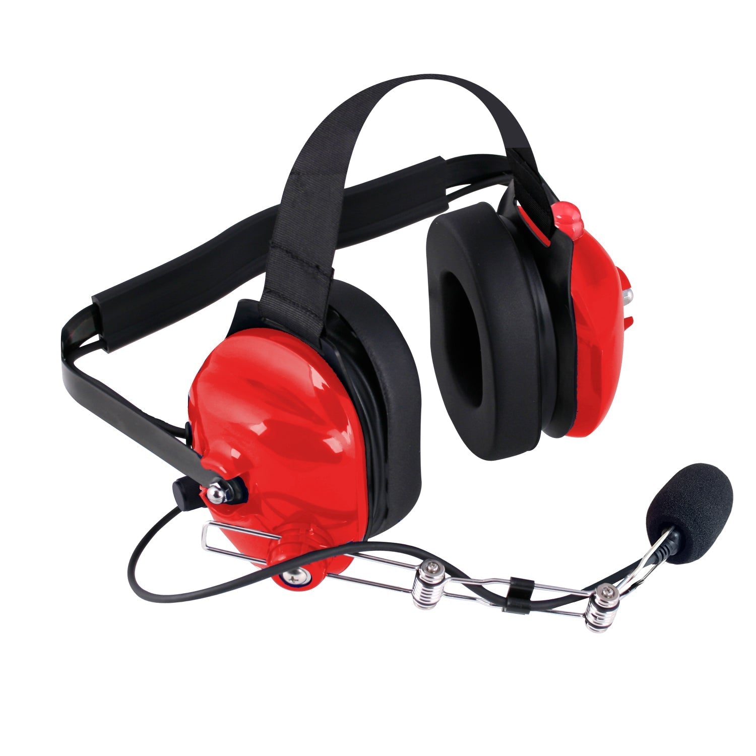 H42 Behind the Head (BTH) Headset for 2-Way Radios - Carbon Fiber