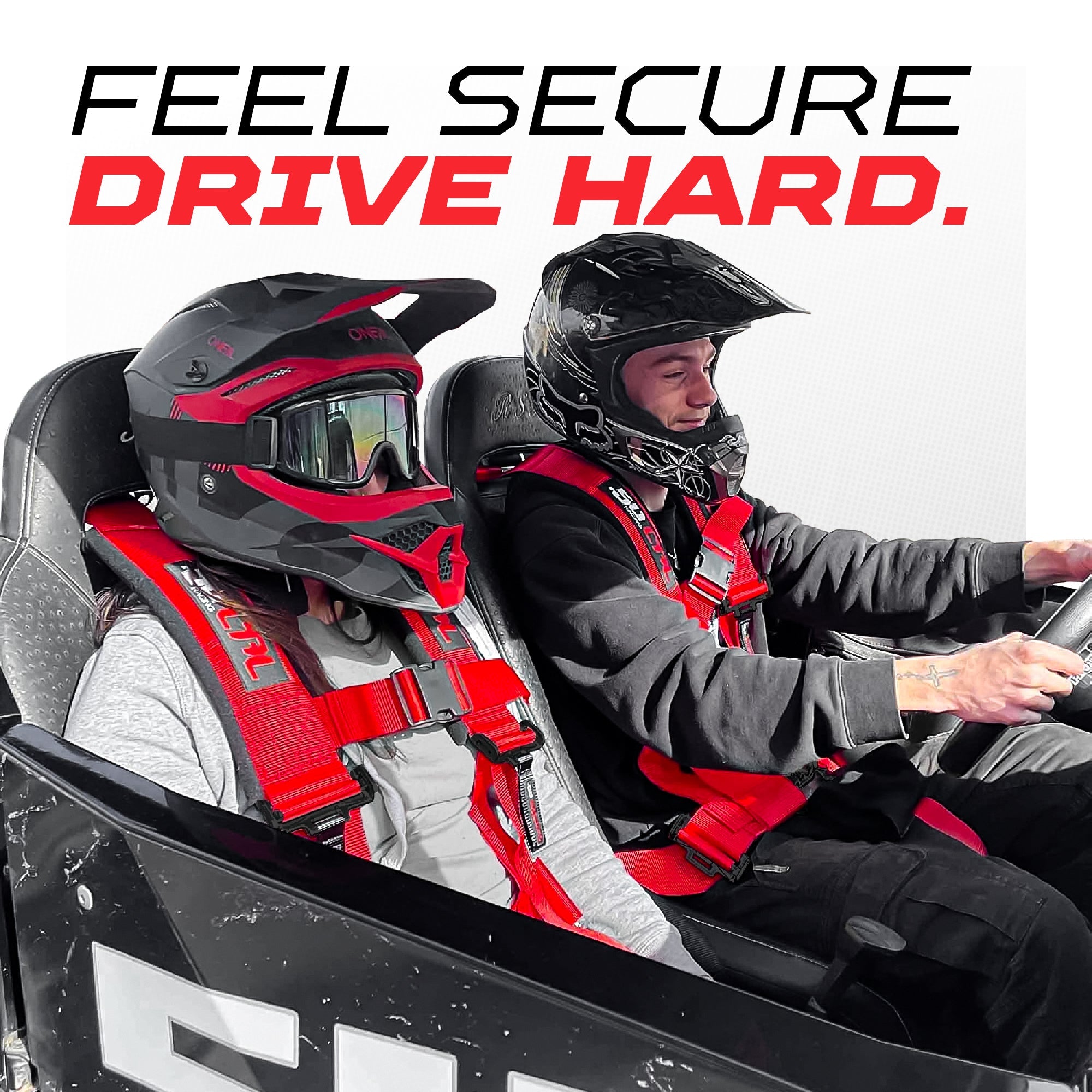 2" & 3" 4pt & 5pt Elite Series Race Latch "EZ" Adjust Harness