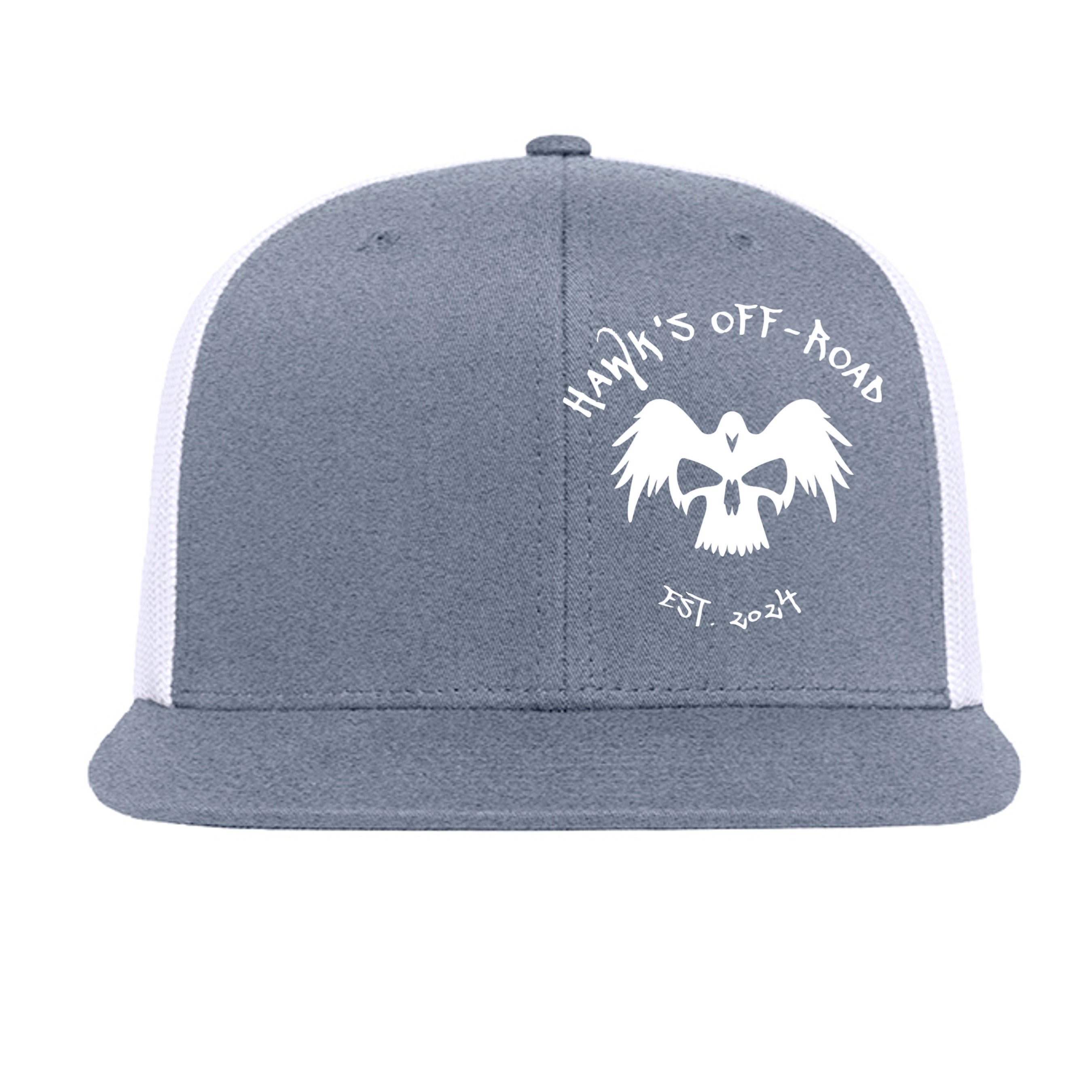 Heather Grey/ White - 6609 - FRONT